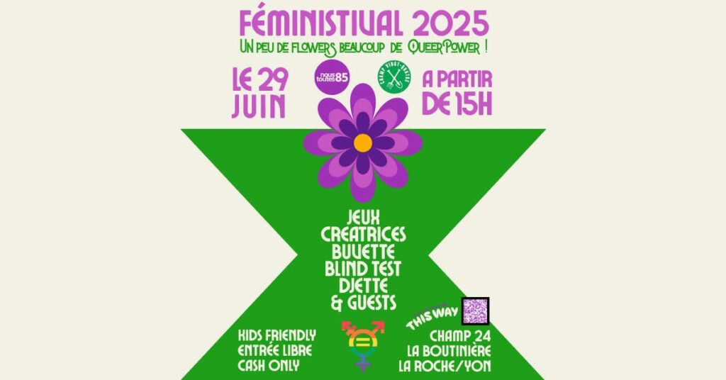 affiche feministival 2025