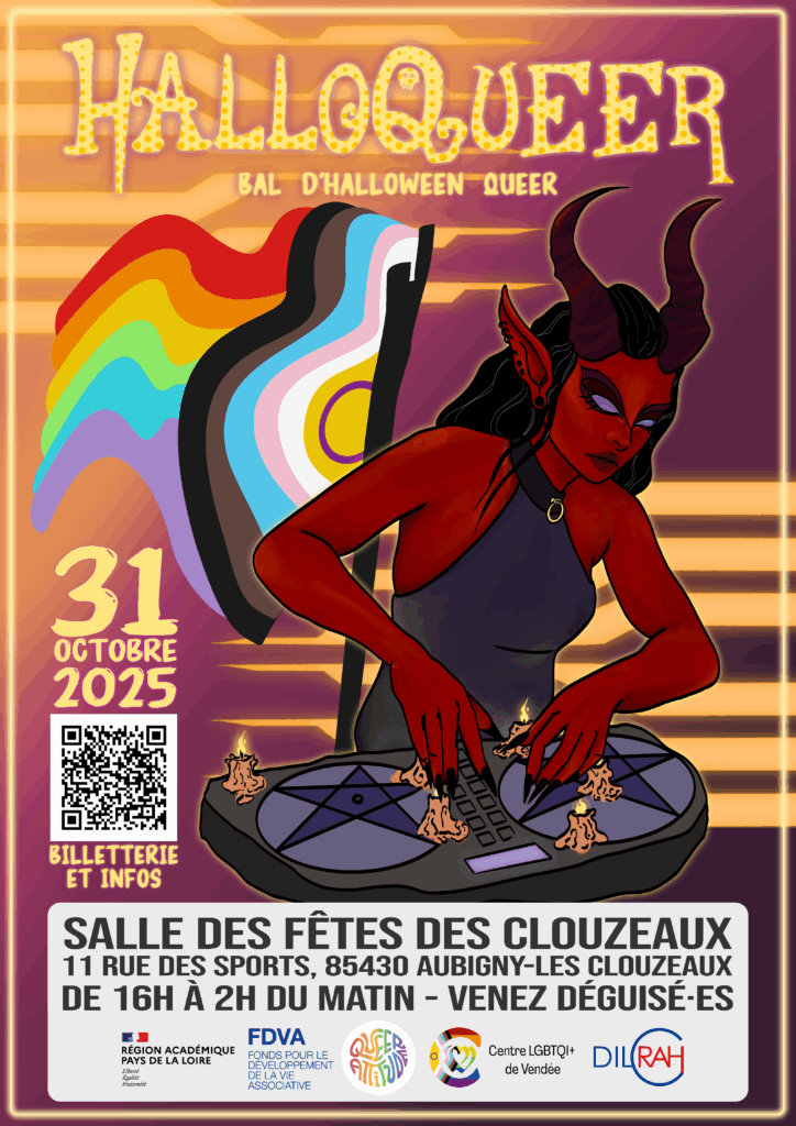 Affiche Halloqueer