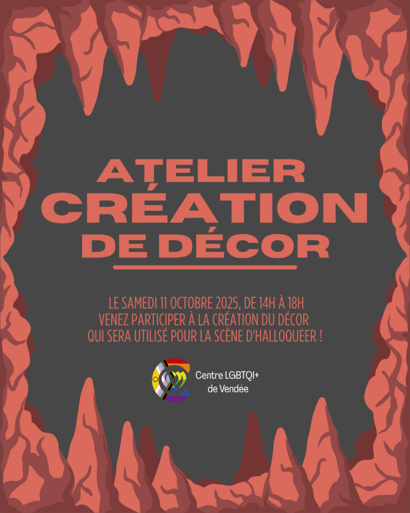 Affiche atelier creation decor